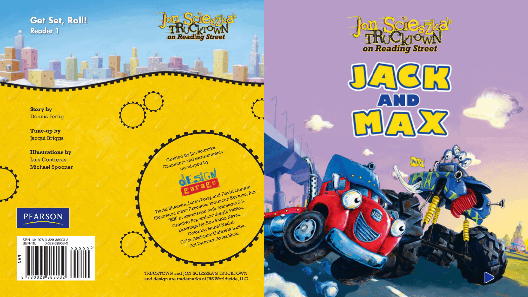 汽车镇的故事英语启蒙绘本01_Jack_and_Max.pdf,第1页预览