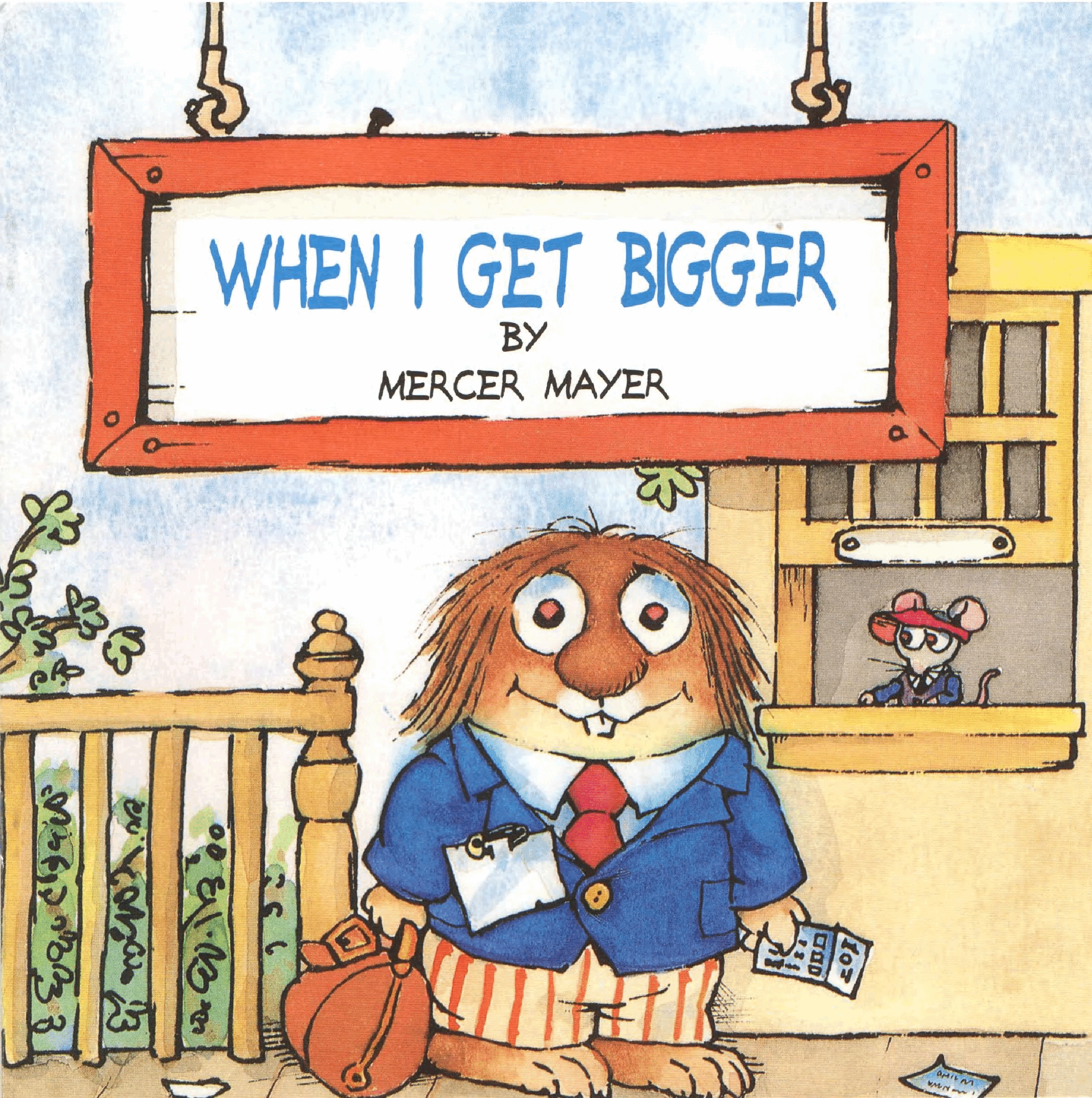 英语绘本小毛人When I Get Bigger.pdf,第1页预览