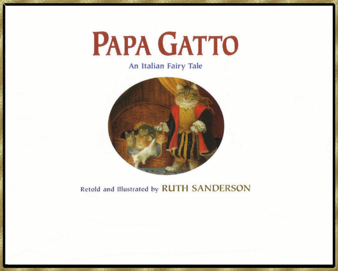 高清彩绘英文原版绘本Papa Gato.pdf,第2页预览
