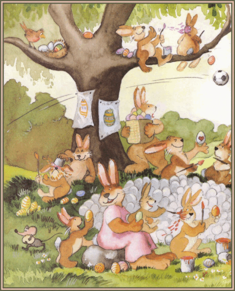 (8-10岁)国外早教机构推荐彩绘英文童书Bunny Trouble.pdf,第4页预览