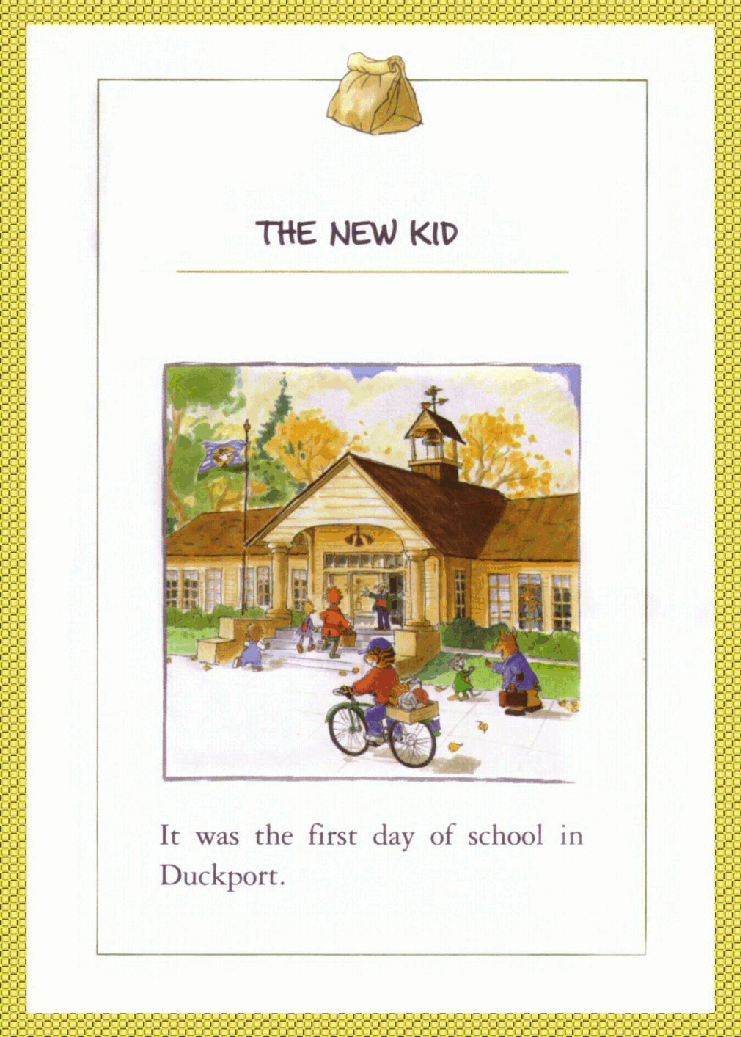 (4-5岁)国外早教机构推荐彩绘英文童书Back to school Cool.pdf,第4页预览