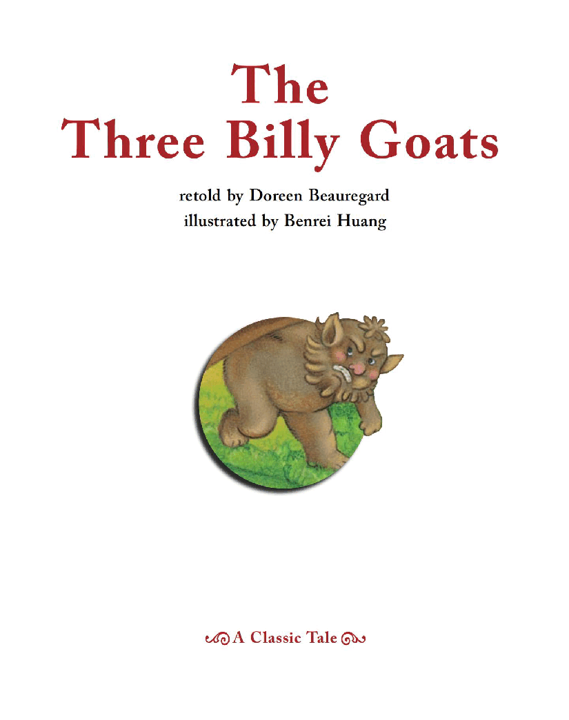 英国海尼曼G1级英语启蒙绘本107 The Three Billy Goats.pdf,第3页预览