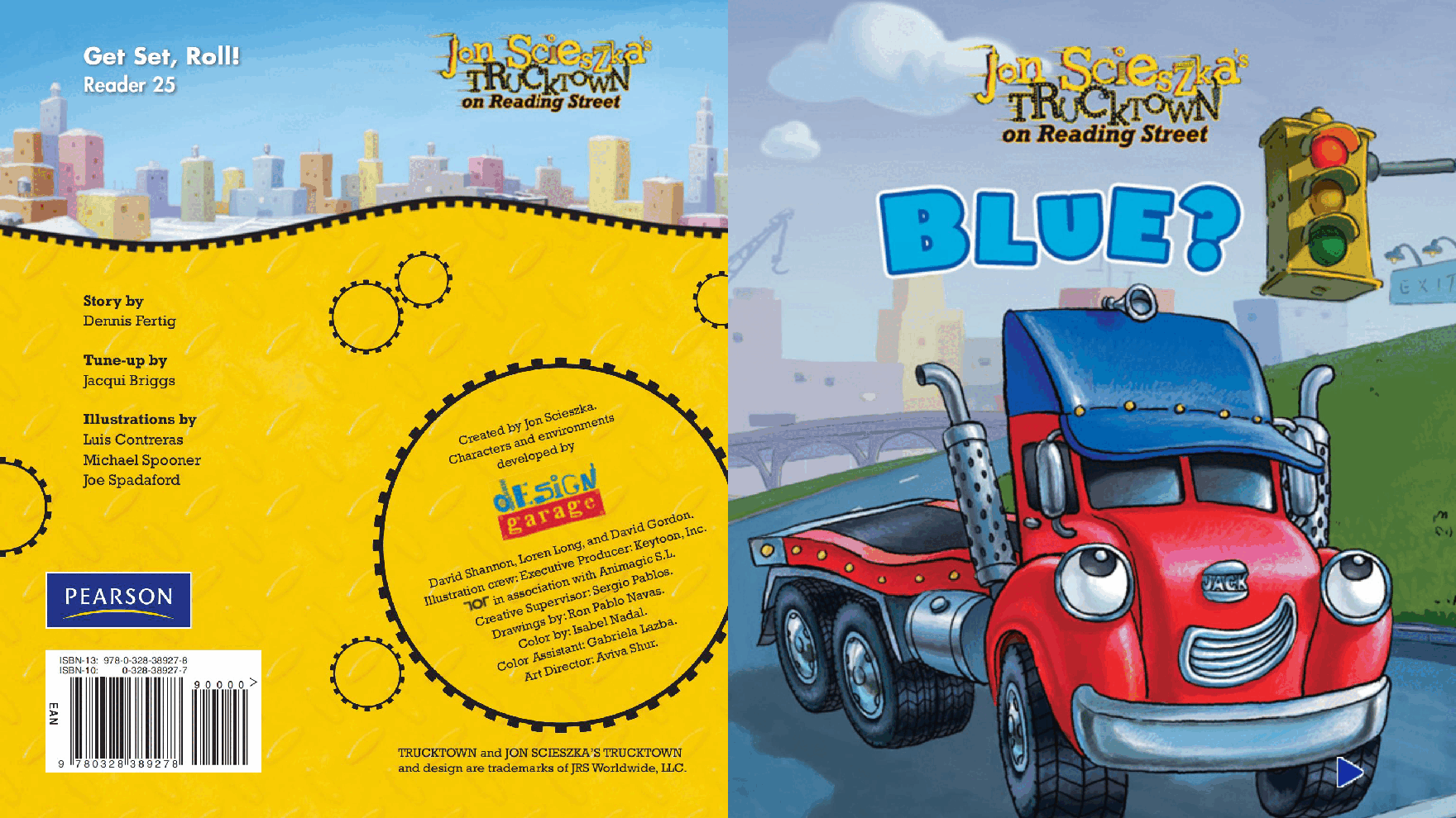 汽车镇的故事英语启蒙绘本25_Blue.pdf,第1页预览