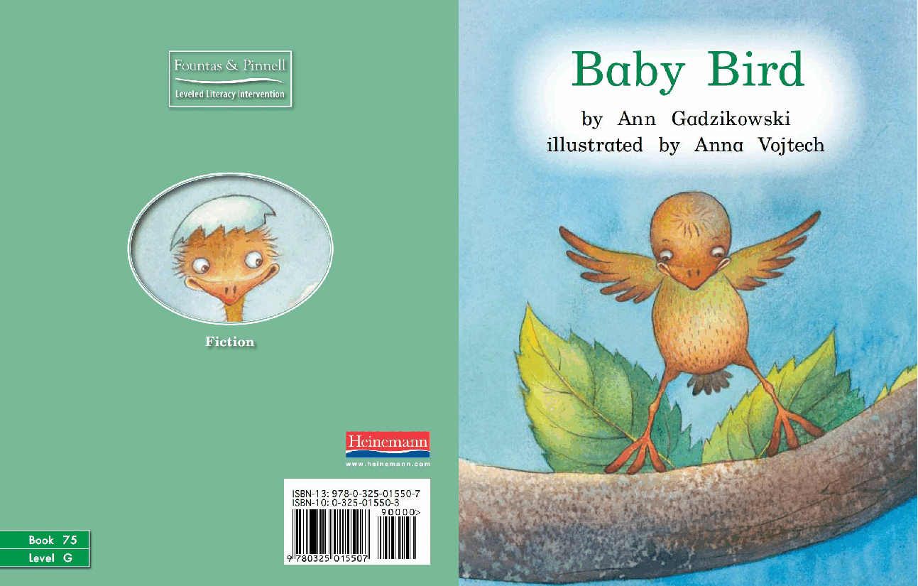 英国海尼曼G1级英语启蒙绘本75 Baby Bird.pdf,第1页预览