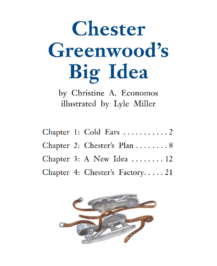 英国海尼曼G2级英语启蒙绘本119 Chester Greenwood's Big Idea.pdf,第3页预览