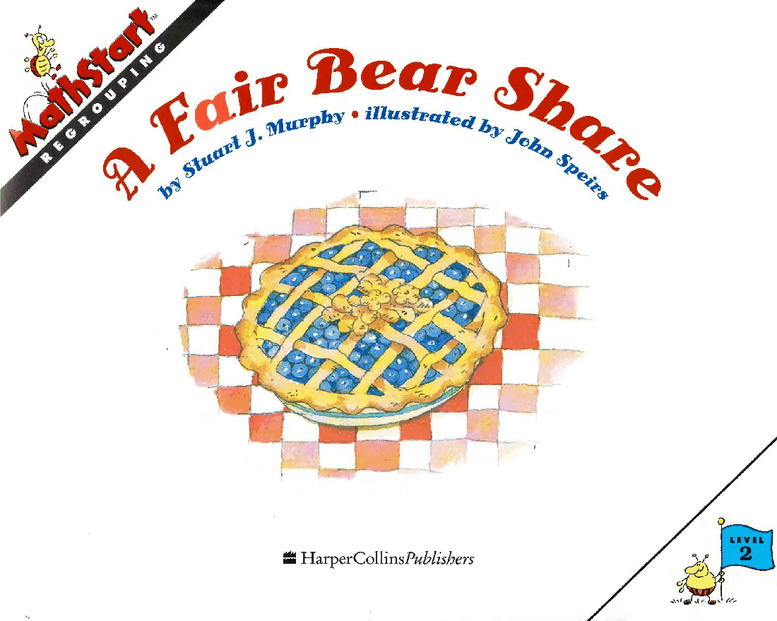 MathStart 低幼数学启蒙英文教材L2 07 A Fair Bear Share.pdf,第3页预览
