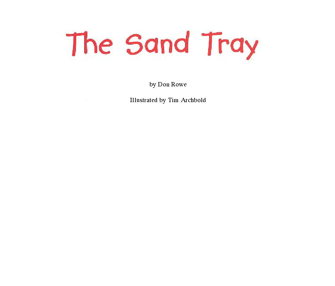 高清彩绘英文原版绘本The Sand Tray.pdf,第3页预览