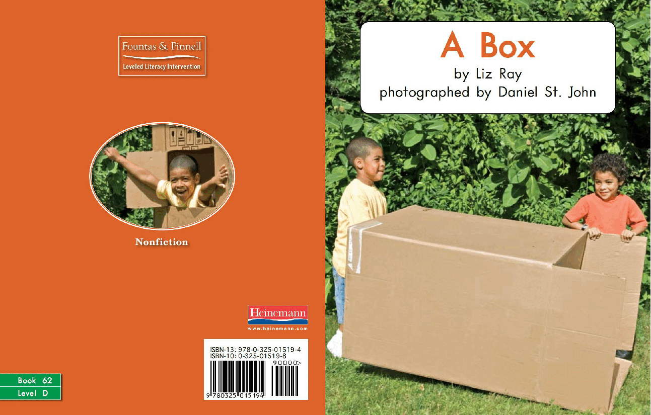 英国海尼曼G1级英语启蒙绘本62 A Box.pdf,第1页预览