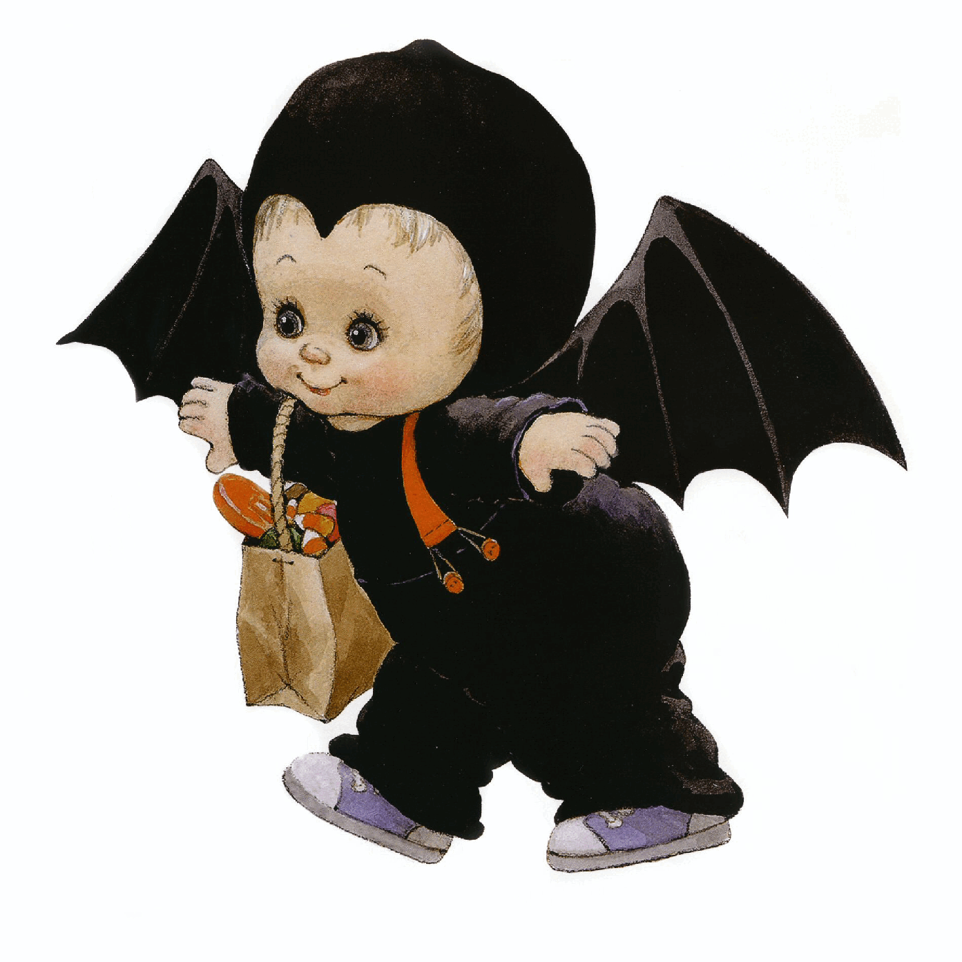 （0-3岁）国外早教机构推荐彩绘英文童书Halloween.pdf，第1页预览
