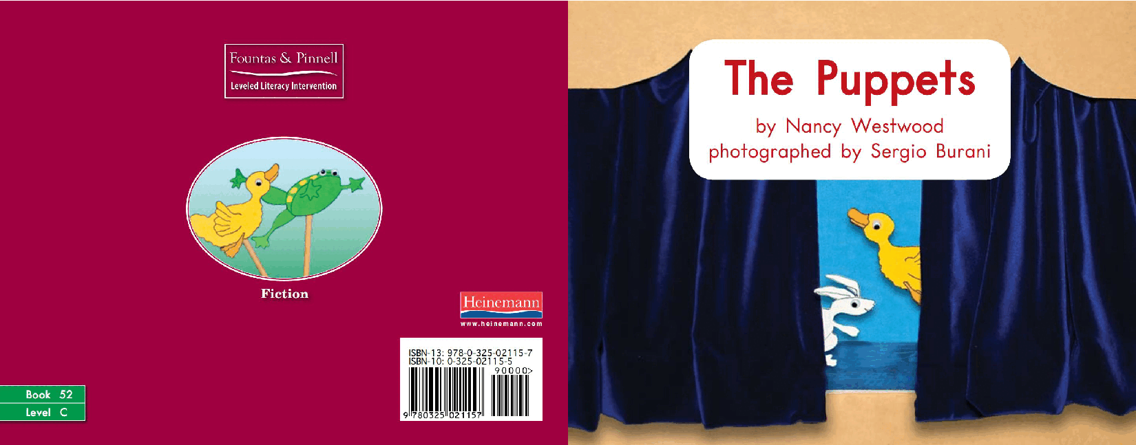 英国海尼曼G1级英语启蒙绘本52 The Puppets.pdf,第1页预览
