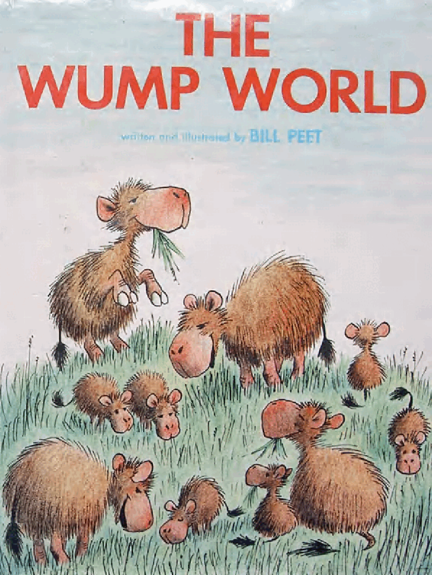 高清彩绘英文原版绘本The Wump World.pdf,第1页预览