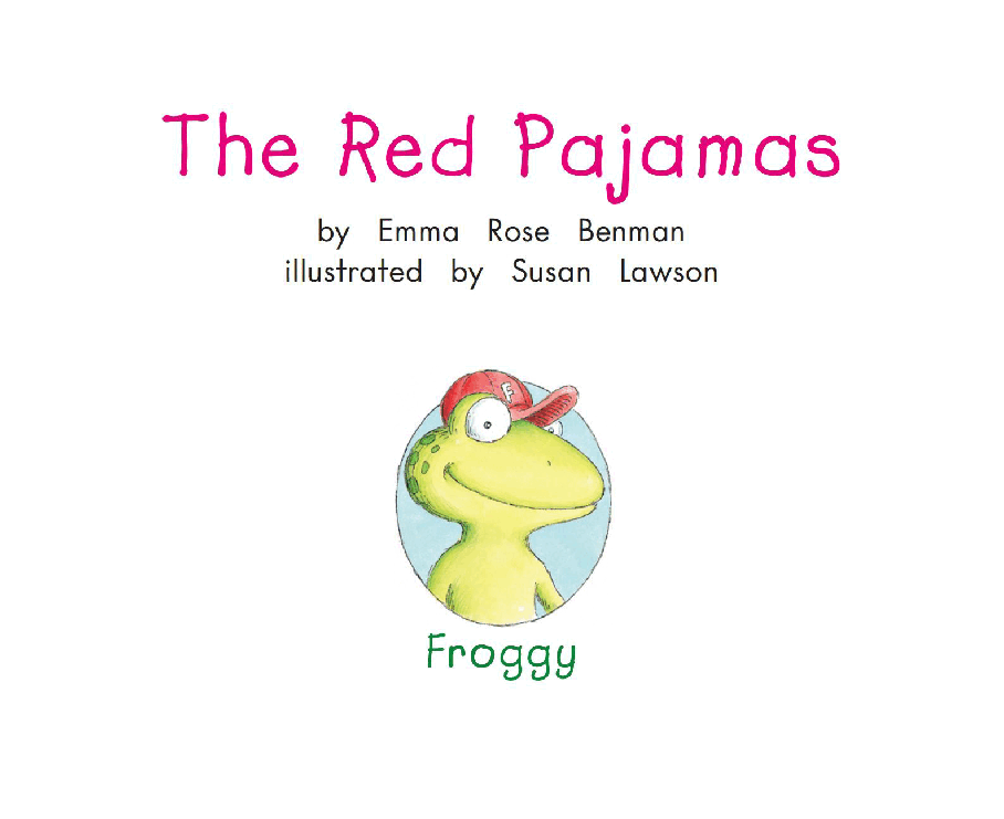 英国海尼曼G2级英语启蒙绘本36 The Red Pajamas.pdf,第3页预览