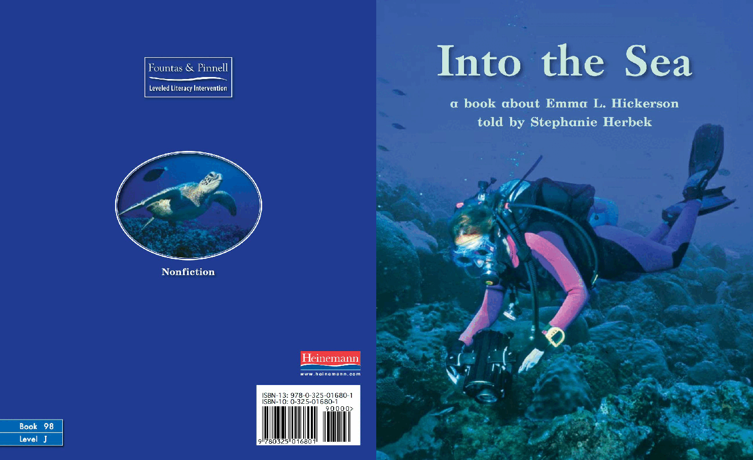 英国海尼曼G2级英语启蒙绘本98 Into The Sea.pdf,第1页预览