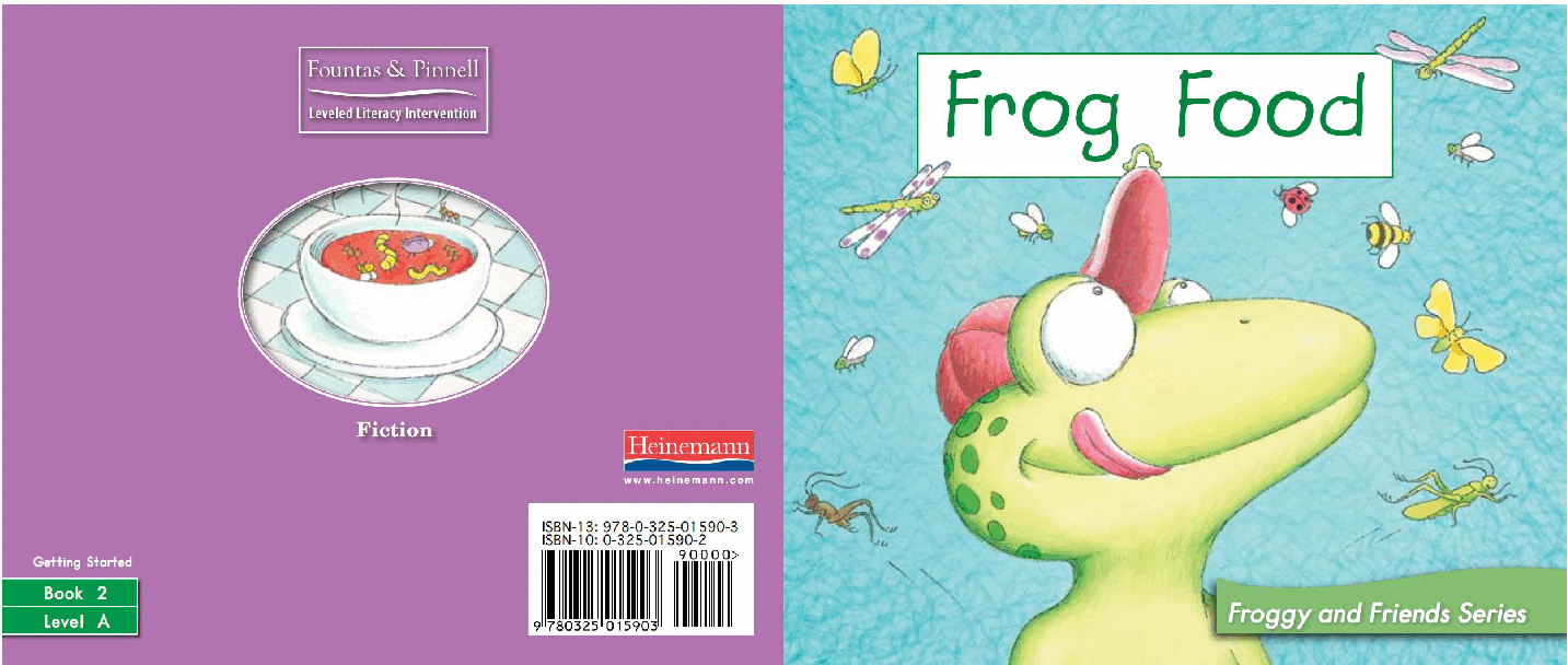 英国海尼曼G1级英语启蒙绘本02 Frog Food.pdf，第1页预览