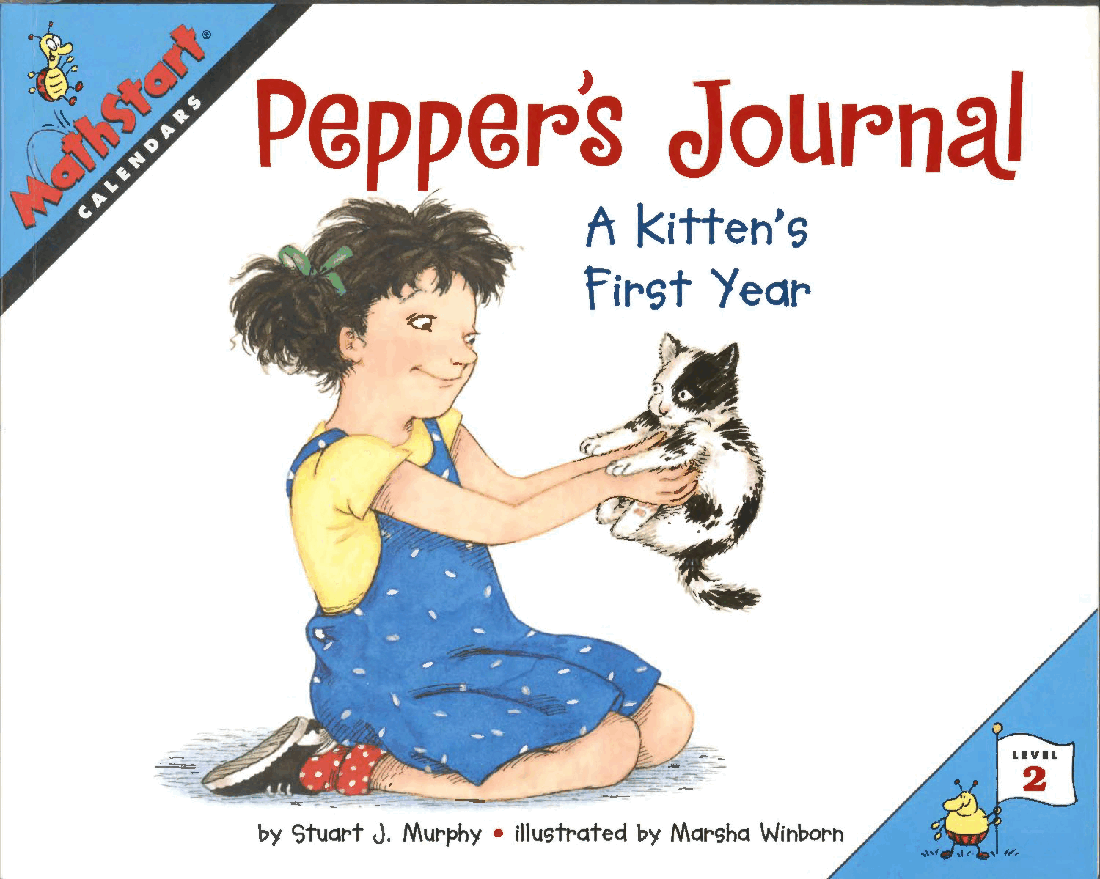 MathStart 低幼数学启蒙英文教材L2 14 Pepper’s Journal.pdf,第1页预览
