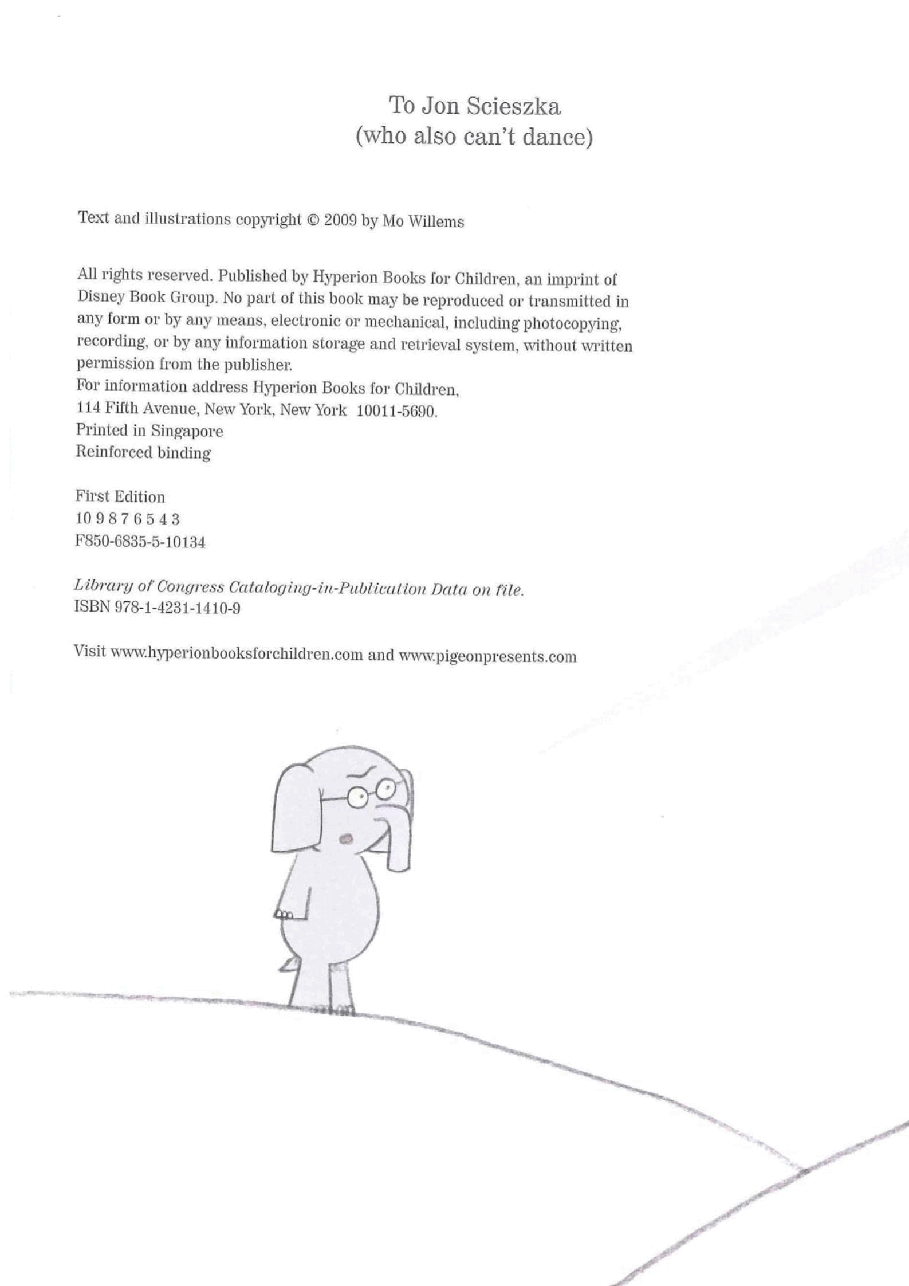 大象与小猪情商教育英语启蒙绘本03-_Elephant_Cannot_Dance.pdf,第2页预览