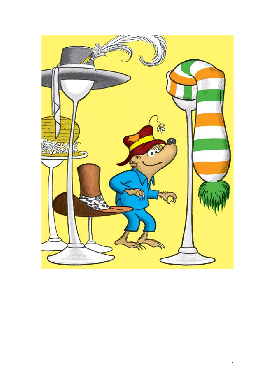 72本贝贝熊早教英文绘本之Berenstain_Bears_old_hat_new_hat.pdf,第2页预览