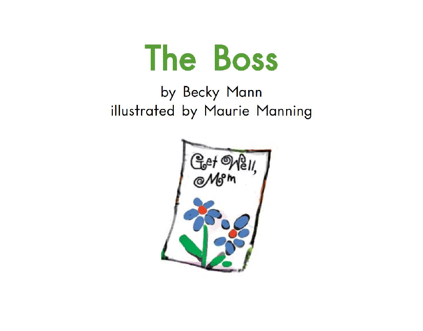 英国海尼曼G2级英语启蒙绘本80 The Boss.pdf,第3页预览