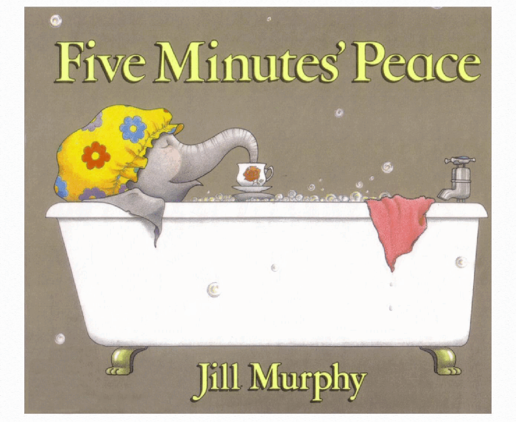 (8-10岁)国外早教机构推荐彩绘英文童书Five Minutes Peace.pdf,第1页预览