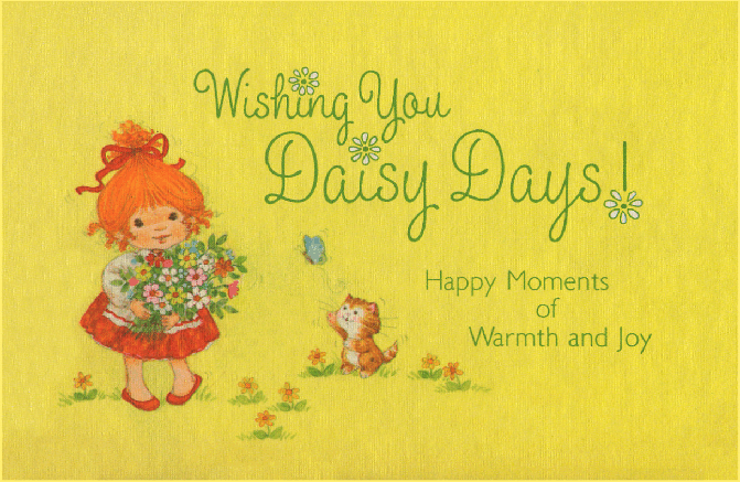 (8-10岁)国外早教机构推荐彩绘英文童书Wishing You Daisy Days.pdf,第1页预览