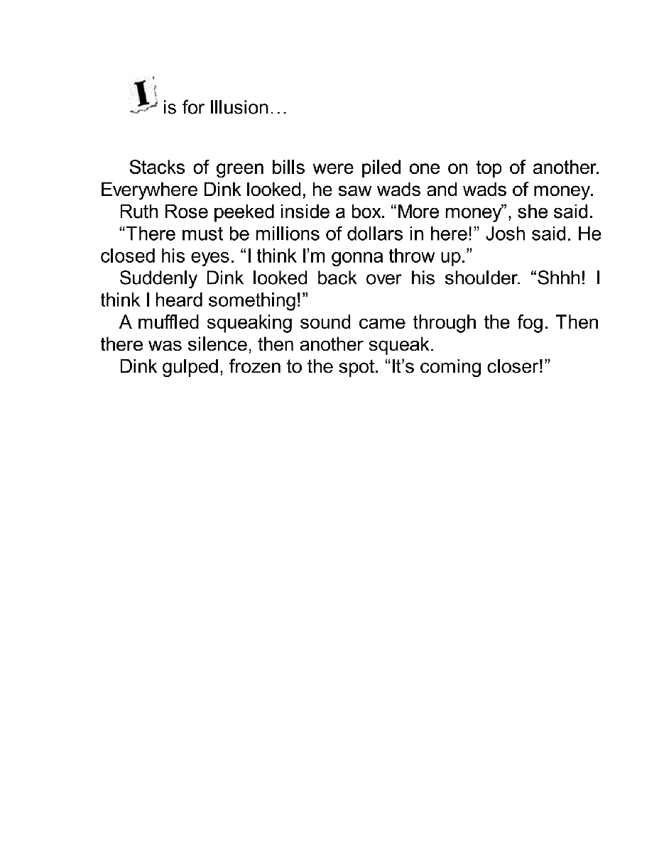 英语启蒙绘本A to Z Mysteries_ The Invisible Island.pdf,第3页预览