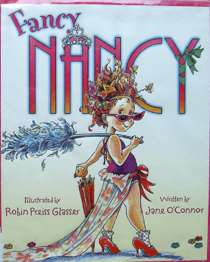 高清彩绘英文原版绘本Fancy Nancy.pdf,第1页预览