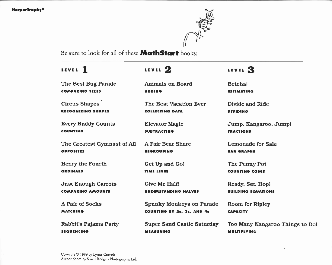 MathStart 低幼数学启蒙英文教材L2 18 Spunky Monkeys on Parade.pdf,第2页预览