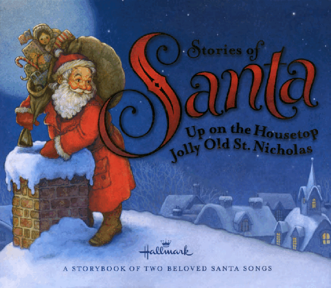 (8-10岁)国外早教机构推荐彩绘英文童书Stories of Santa.pdf,第1页预览