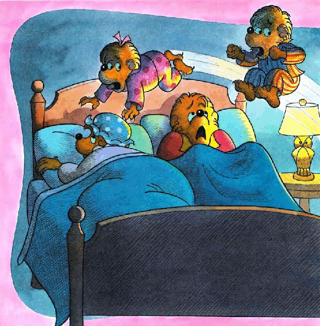 72本贝贝熊早教英文绘本之Berenstain_Bears_and_the_Bad_Dream.pdf,第3页预览