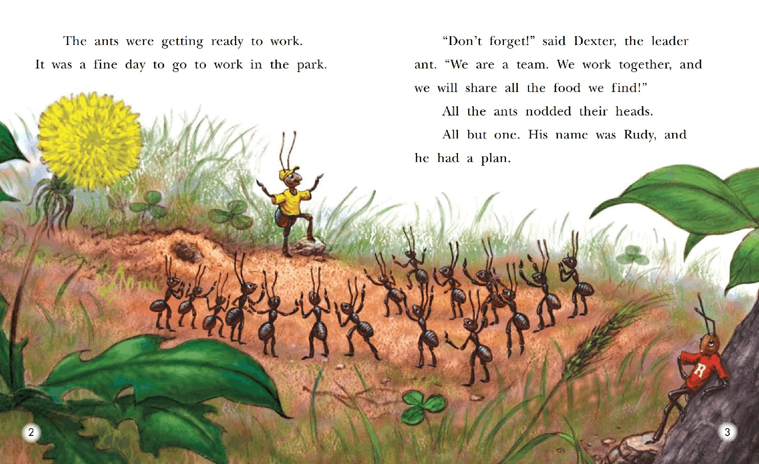 英国海尼曼G2级英语启蒙绘本104 March to the Park.pdf,第4页预览