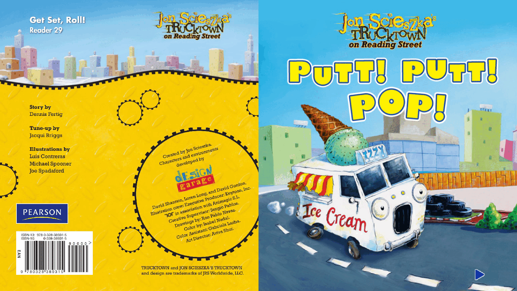 汽车镇的故事英语启蒙绘本29_Putt!.pdf,第1页预览