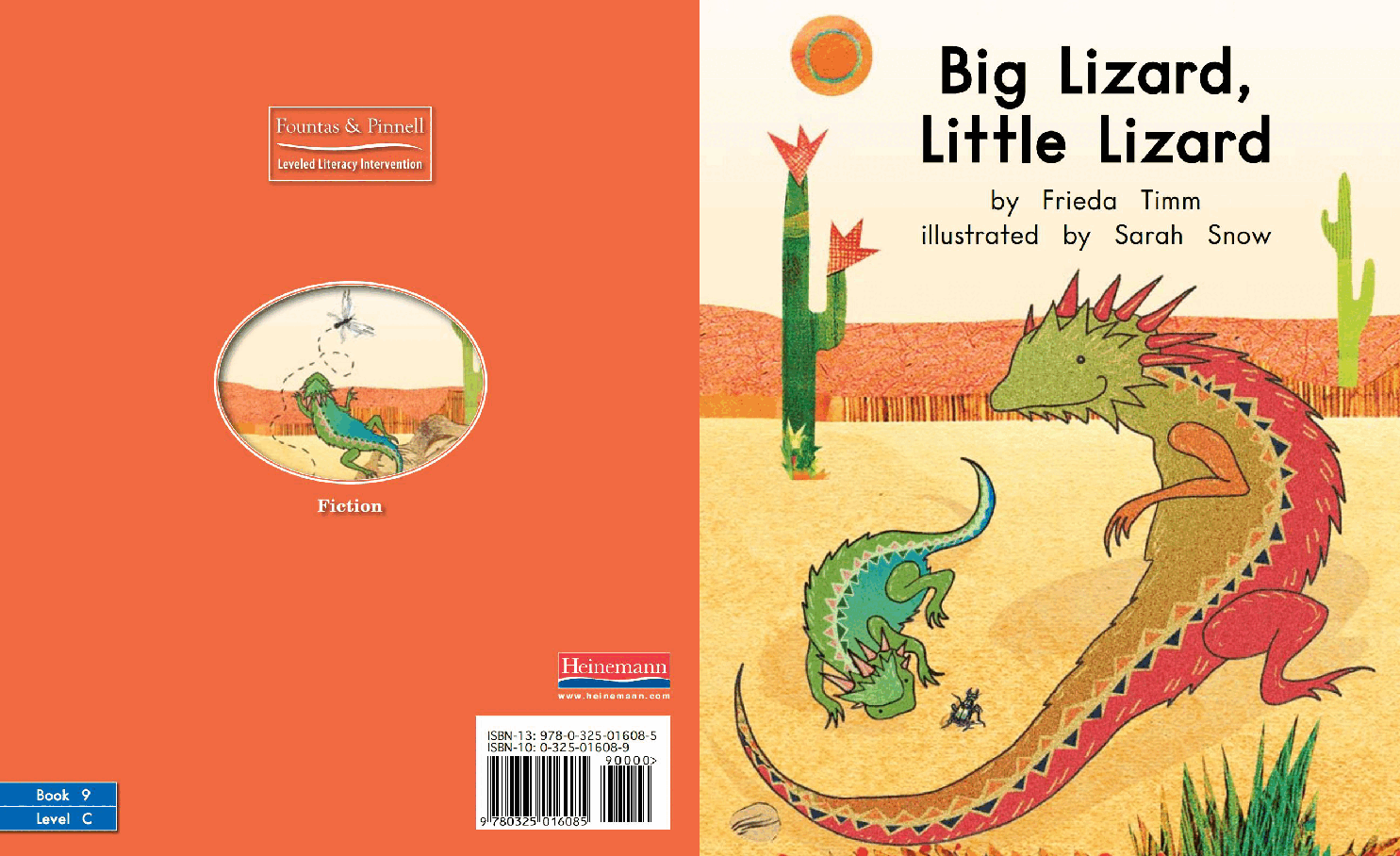 英国海尼曼G2级英语启蒙绘本9 Big Lizard Little Lizard.pdf,第1页预览