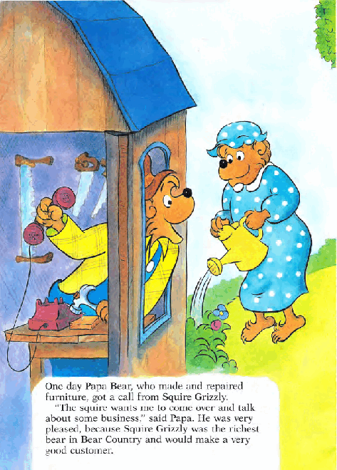 72本贝贝熊早教英文绘本之Berenstain_Bears_and_the_Mansion_Mystery.pdf,第3页预览