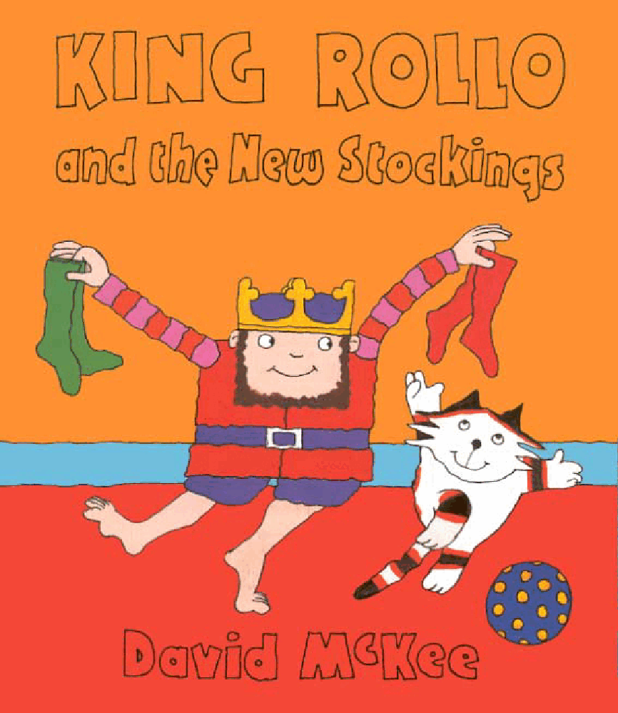 高清彩绘英文原版绘本King Rollo and the New Stockings.pdf,第1页预览