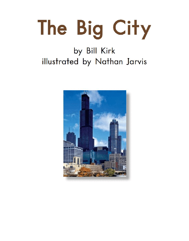 英国海尼曼G2级英语启蒙绘本28 The Big City.pdf,第3页预览