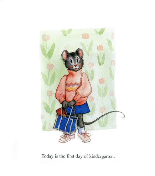高清彩绘英文原版绘本First Day of Kindergarten.pdf,第4页预览