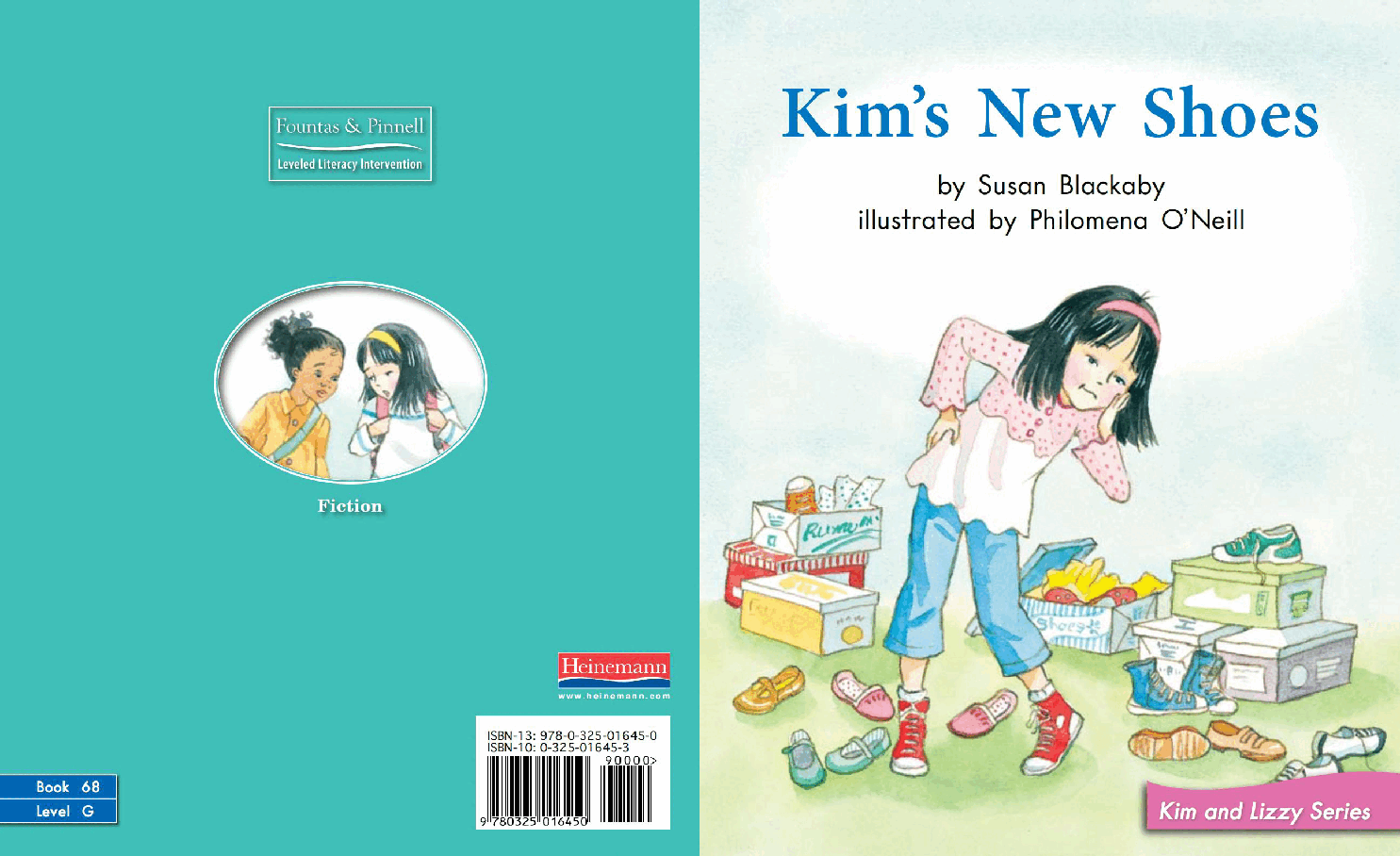 英国海尼曼G2级英语启蒙绘本68 Kim's New Shoes.pdf,第1页预览