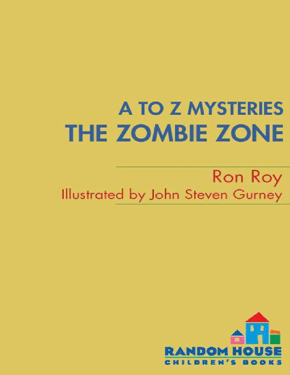 英语启蒙绘本A to Z Mysteries_ The Zombie Zone.pdf，第1页预览