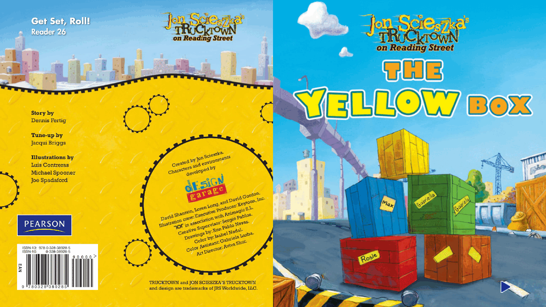 汽车镇的故事英语启蒙绘本26_The_Yellow_Box.pdf,第1页预览