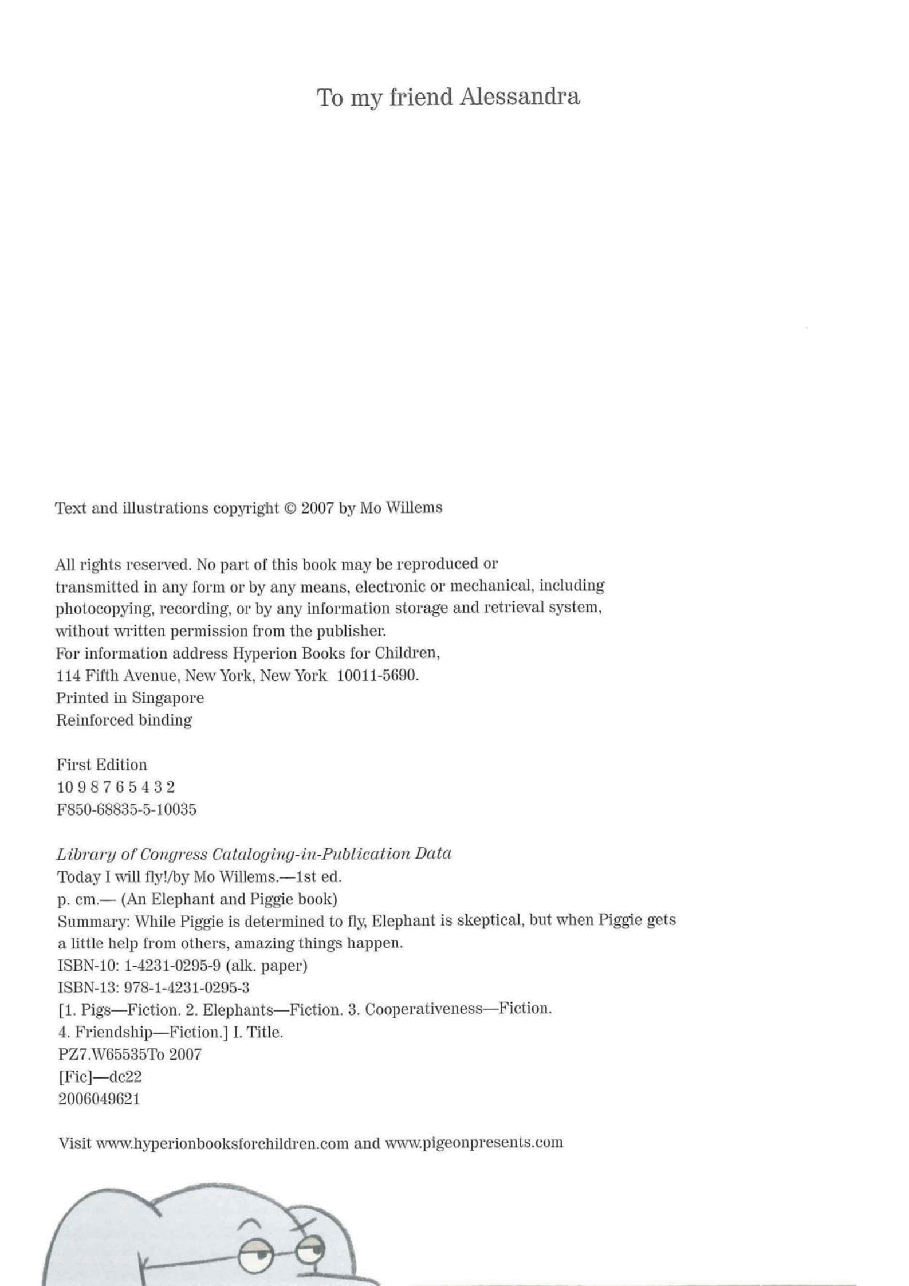 大象与小猪情商教育英语启蒙绘本02-Today_I_Will_Fly.pdf,第2页预览