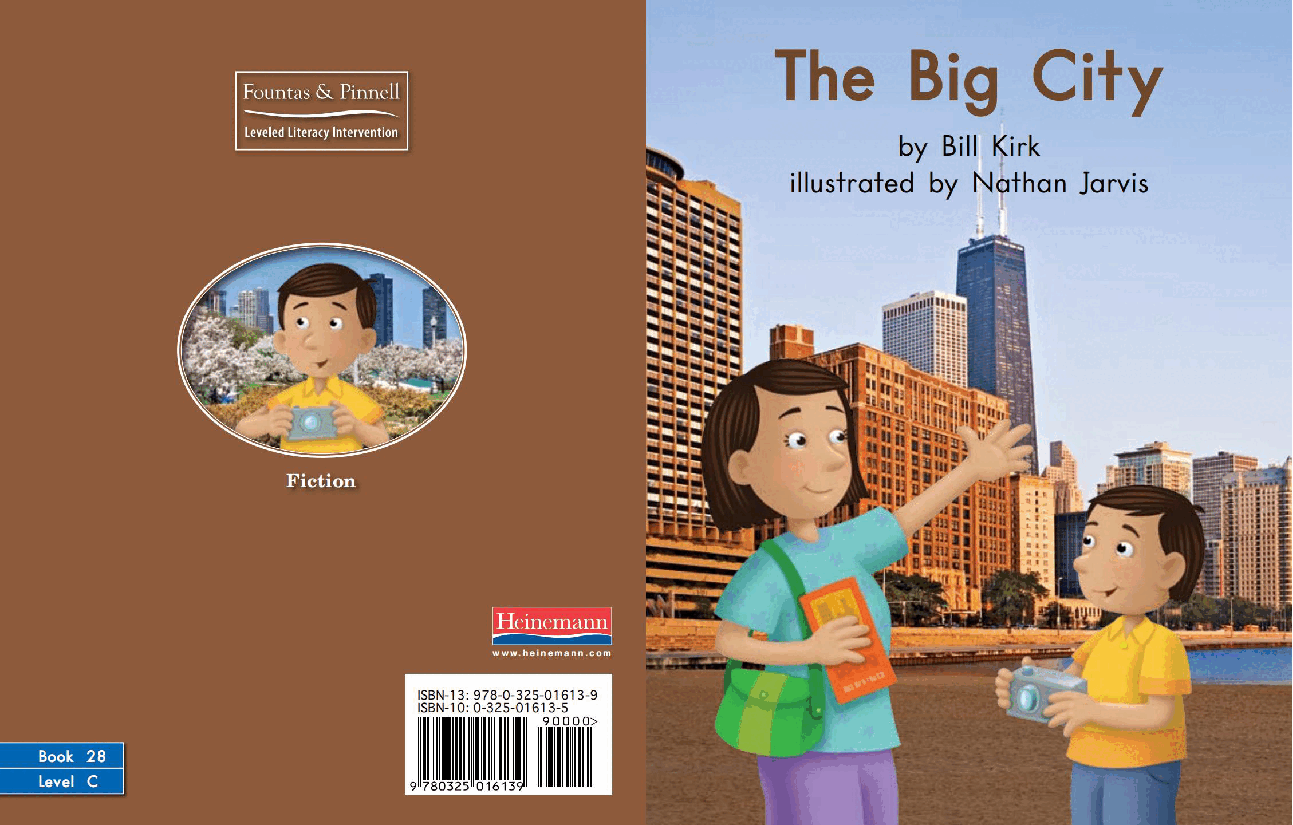 英国海尼曼G2级英语启蒙绘本28 The Big City.pdf,第1页预览