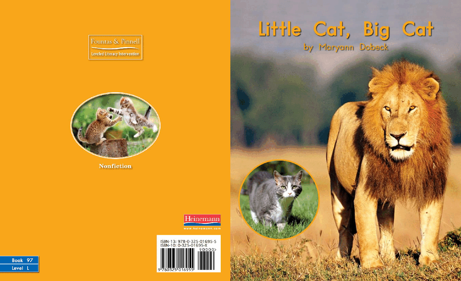 英国海尼曼G2级英语启蒙绘本97 Little Cat,Big Cat.pdf,第1页预览