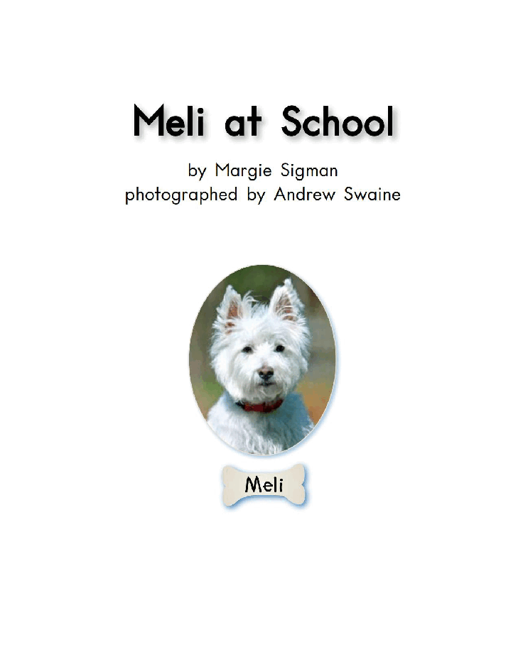 英国海尼曼G2级英语启蒙绘本41 Meli At School.pdf,第3页预览