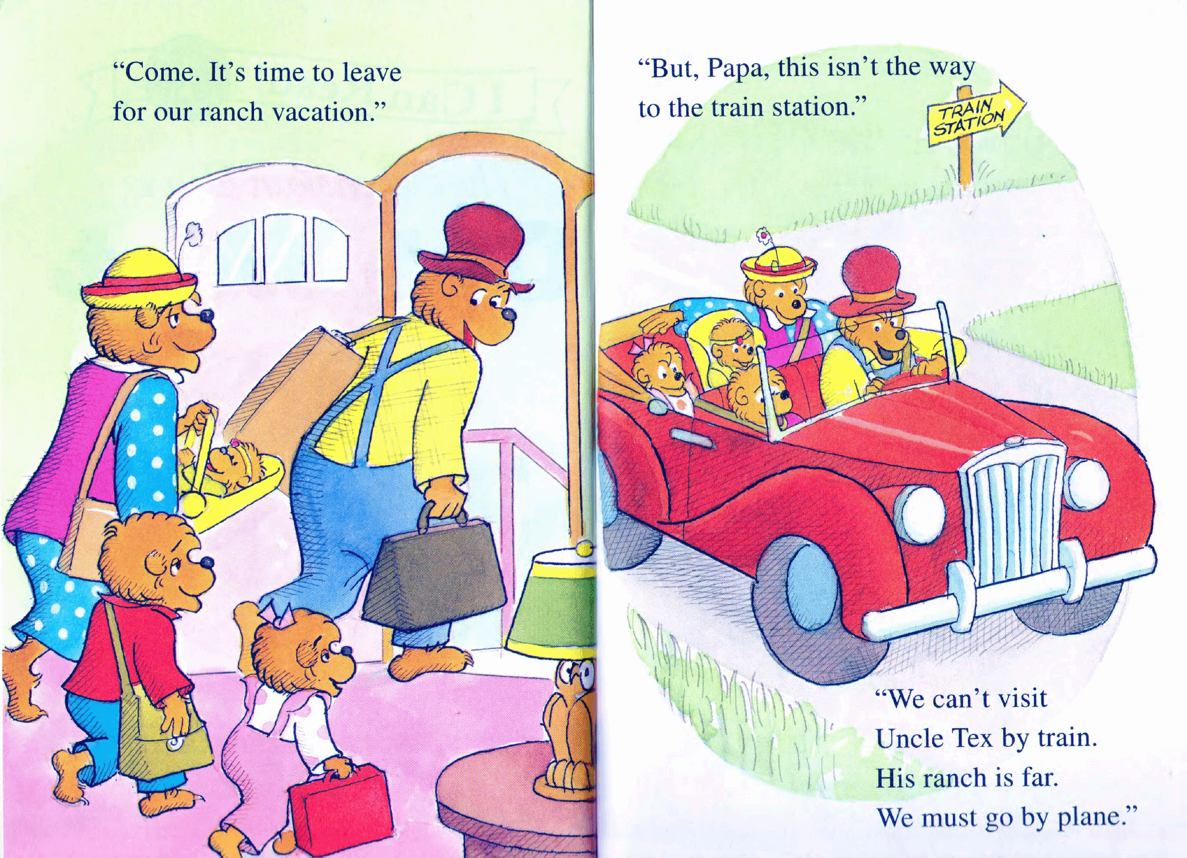 72本贝贝熊早教英文绘本之Berenstain_Bears_Out_West.pdf,第2页预览