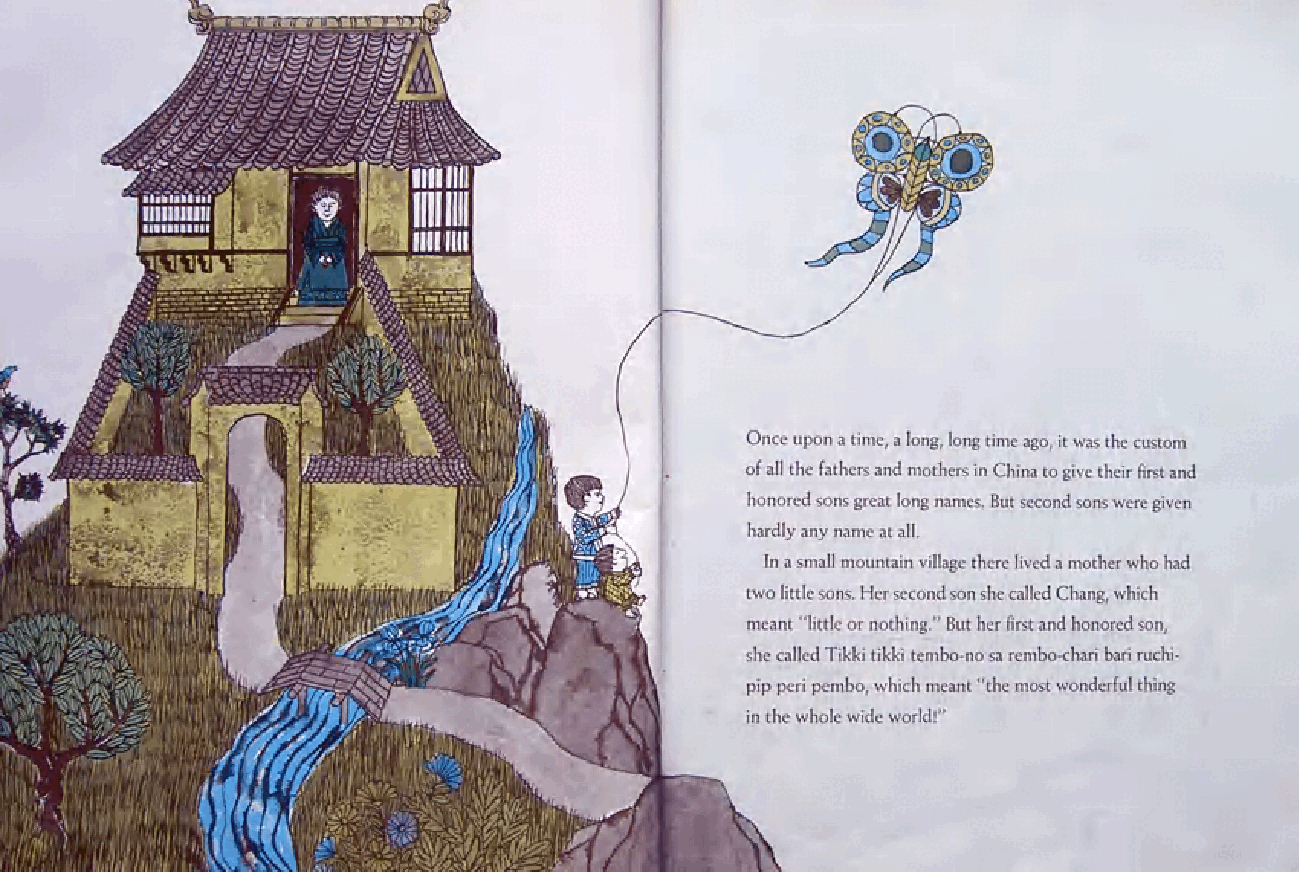 高清彩绘英文原版绘本Tikki Tikki Tembo.pdf,第2页预览