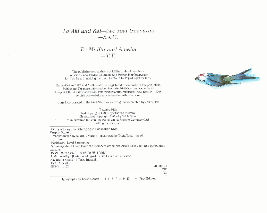 MathStart 低幼数学启蒙英文教材L3 21 Treasure Map.pdf,第4页预览