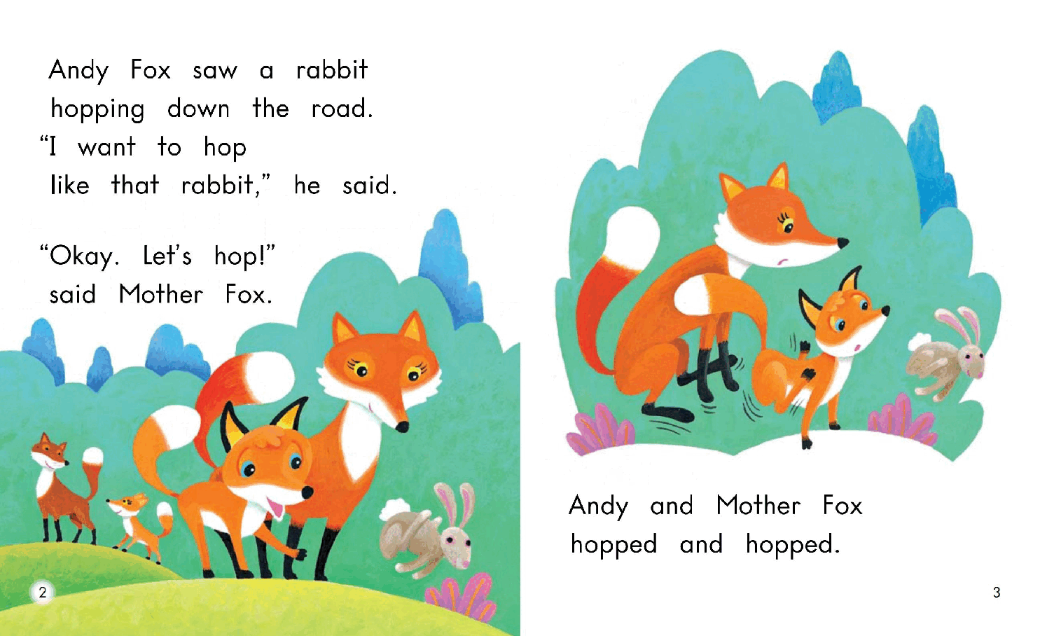 英国海尼曼G2级英语启蒙绘本33 A Fast Fox.pdf,第4页预览