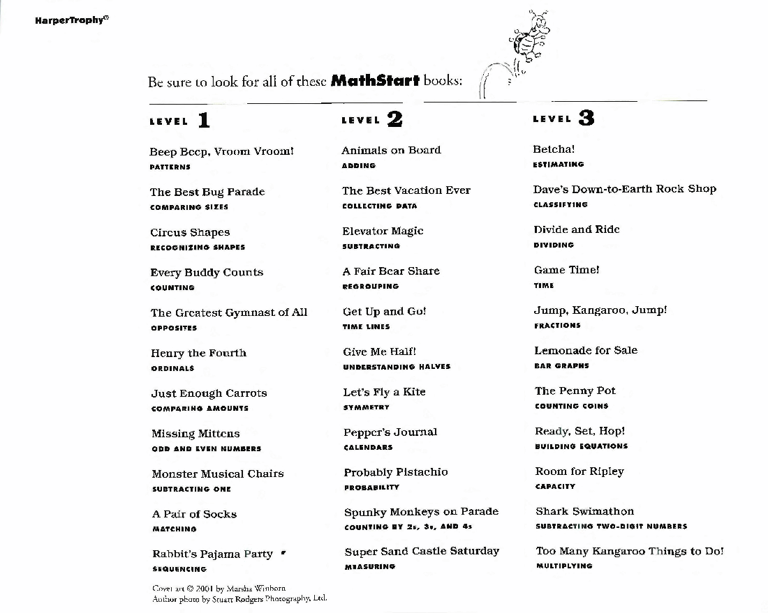 MathStart 低幼数学启蒙英文教材L2 15 Probably Pistachio.pdf,第2页预览