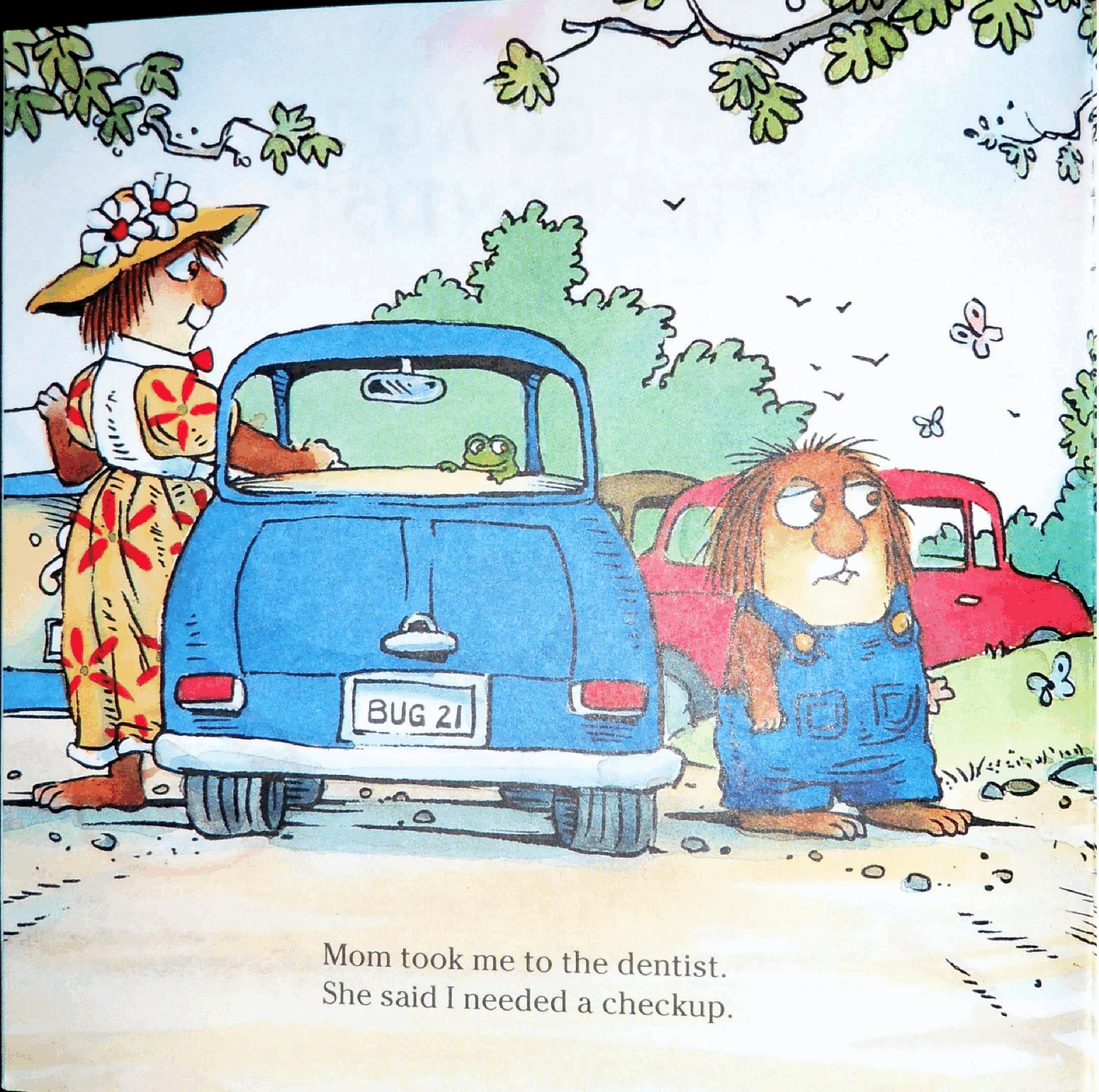 英语绘本小毛人Just Going to the Dentist.pdf，第3页预览
