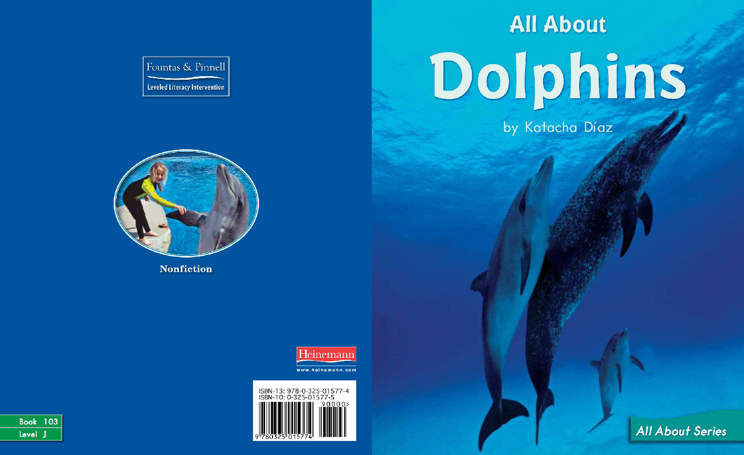 英国海尼曼G1级英语启蒙绘本103 All About Dolphins.pdf,第1页预览